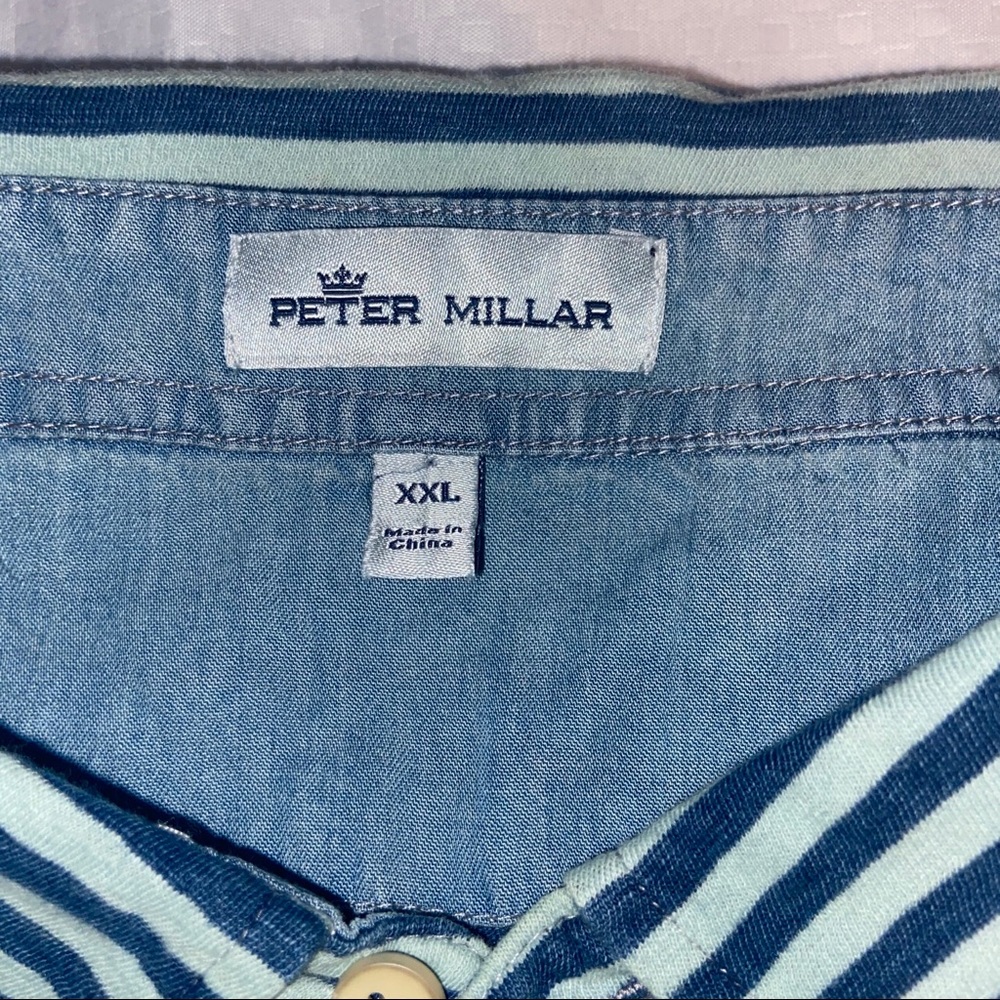 NWT Peter Millar Seaside Wash Polo Shirt - Picture 7 of 7